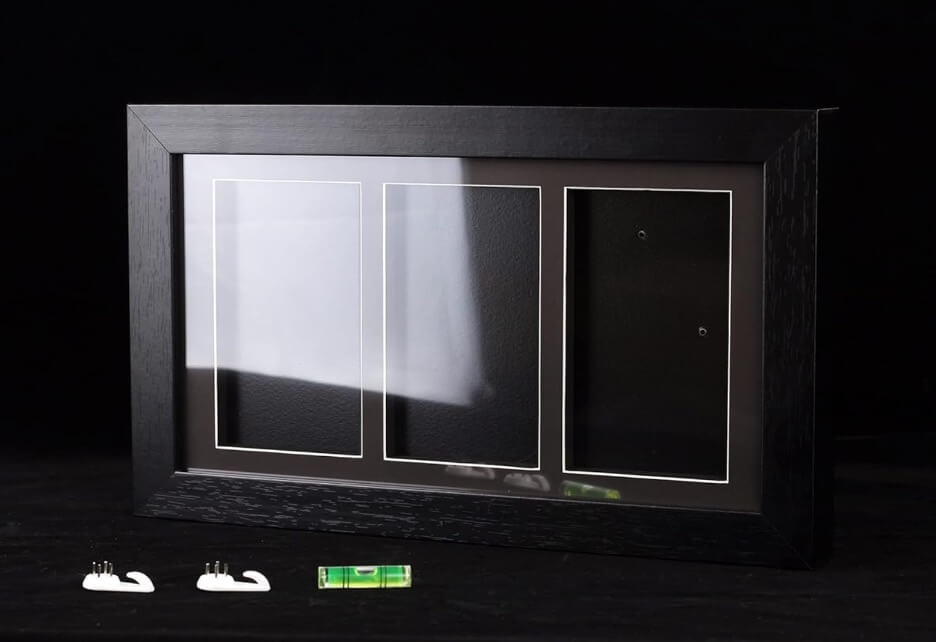 PSA Graded Wooden Frame Display with UV Glass card fit very tight