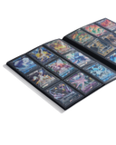 EVORETRO 9 Pocket Card Flex Portfolio | 360 Card Collector Folio Binder