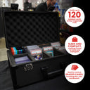 EVORETRO Aluminum Graded Card Storage Box, TSA Lock