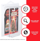 EVORETRO Blister Protector for 3.75” Star Wars & GI Joe Carded Figures - Pack of 25