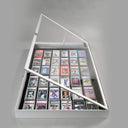 EVORETRO Lockable Aluminum Display Case 36 x 24 x 4" Silver– Secure Showcase for Collectibles