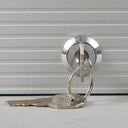 EVORETRO Lockable Aluminum Display Case 36 x 24 x 4" Silver– Secure Showcase for Collectibles