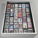 EVORETRO Lockable Aluminum Display Case 36 x 24 x 4" Silver– Secure Showcase for Collectibles