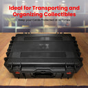 EVORETRO Travel Roller Case for Graded Cards – 4-Row Heavy-Duty Build