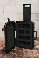 EVORETRO Travel Roller Case for Graded Cards – 4-Row Heavy-Duty Build