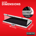 EVORETRO Aluminum Acrylic Clear Top Display Vendor Trade Show showcase