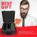 EVORETRO 3 Row with Individual Slot Fit for 42 Graded Cards - Black