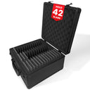 EVORETRO 3 Row with Individual Slot Fit for 42 Graded Cards - Black