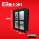 EVORETRO Slab Binder for Graded Cards – Holds 36 Slabs