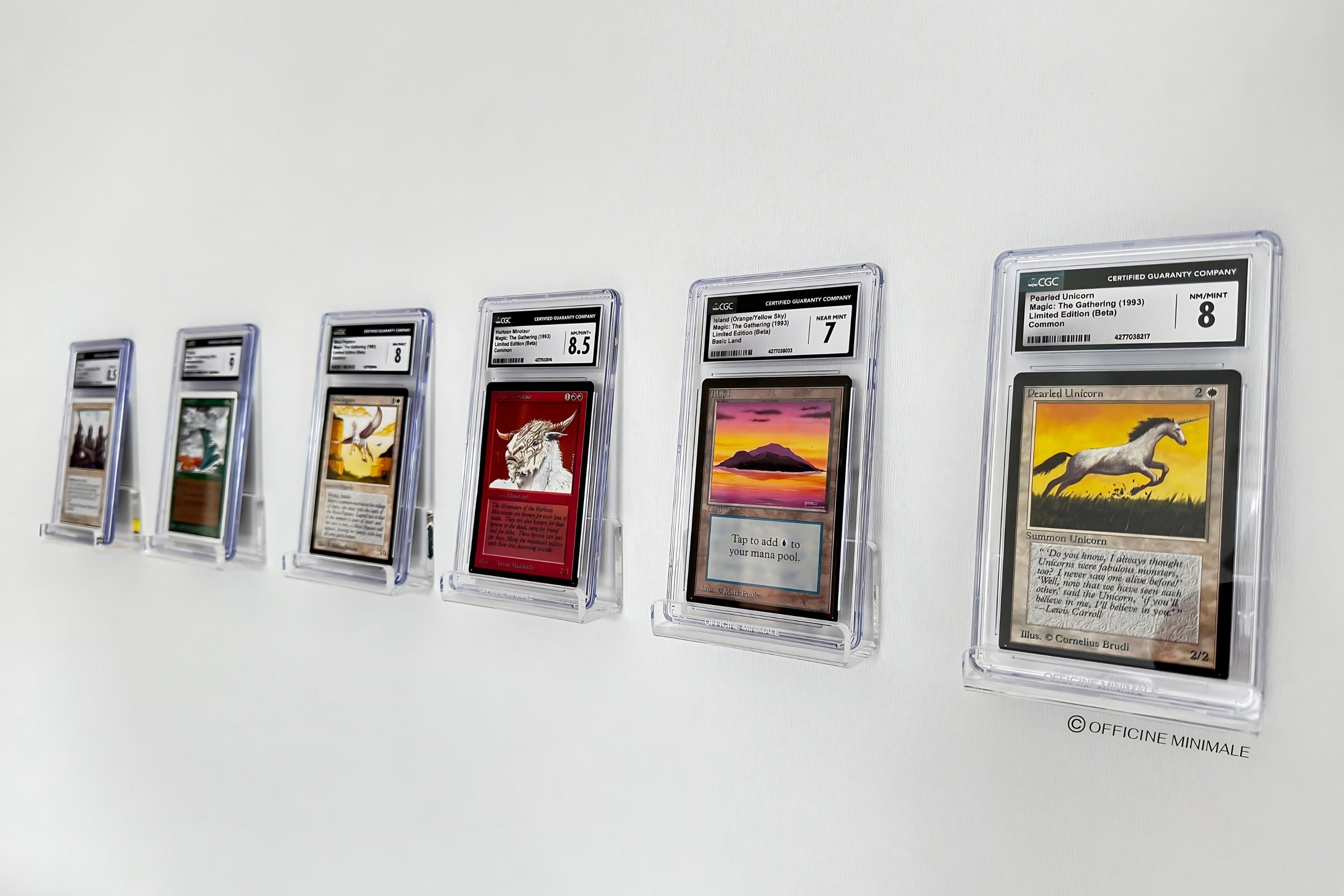 display mtg cards Trading Card Display Wall Mount TCG MTG